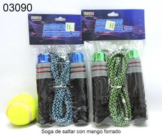 Imagen de SOGA DE SALTAR CON MANGO FORRADO 11.25